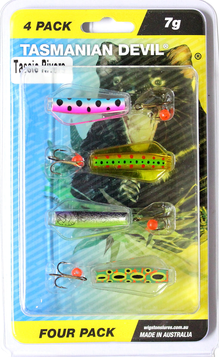  Tasmanian Devil WL1BR-7 Little Devil 7G Bloody Ripper :  Fishing Topwater Lures And Crankbaits : Sports & Outdoors