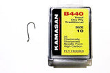 Kamasan Fly Hooks B440 Qty 25 Traditional Trout Dry Fly Tying Hooks
