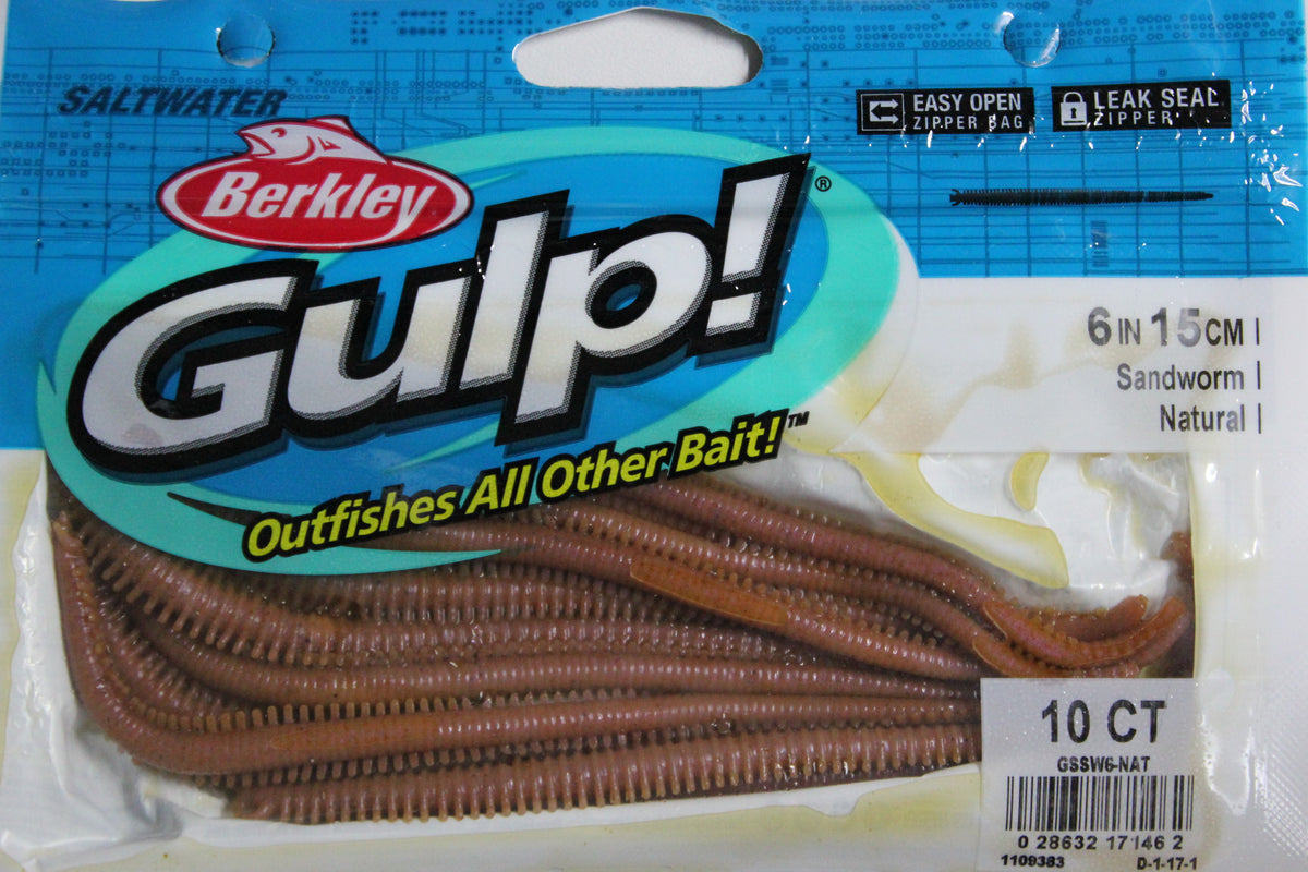 【未開封】Berkley GULP EARTHWORM BRWN 6個 未開封】Berkley GULP EARTHWORM BRWN 6個 Gulp!® Earthworm | Berkley