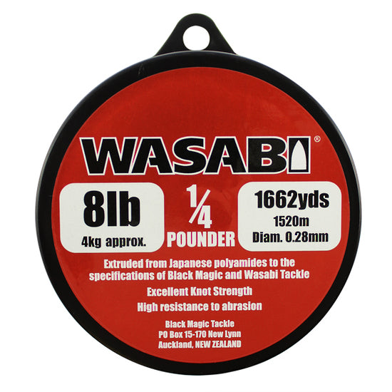 Wasabi Tackle 1/4 Pounder Fishing Line – Ultimate Fishing and Outdoors