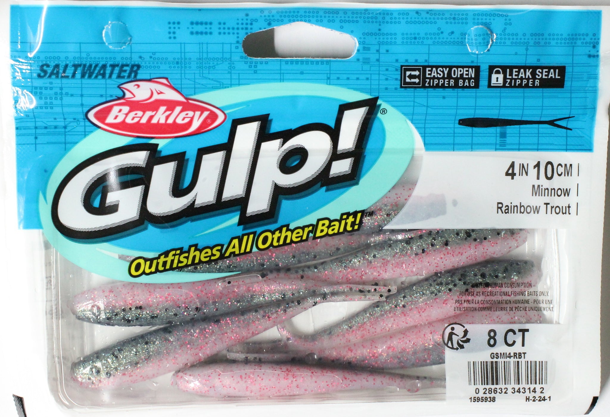 Berkley Gulp 4" Minnow Saltwater  Ultimate Fishing and Outdoors