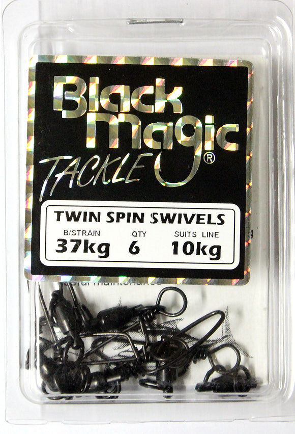 Black Magic Twin Spin Swivels