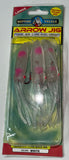 Neptune Tackle Arrow Jig size 75mm 2/0 hook and 120mm 4/0 hook