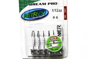 Berkley Nitro Bream Pro Jig Heads 1/12 oz (2.4 gram)