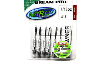 Berkley Nitro Bream Pro Jig Heads 1/16 oz (1.8 gram)
