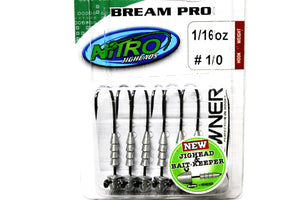 Berkley Nitro Bream Pro Jig Heads 1/16 oz (1.8 gram)