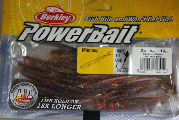 Berkley PowerBait T Tail Minnow – Ultimate Fishing and Outdoors