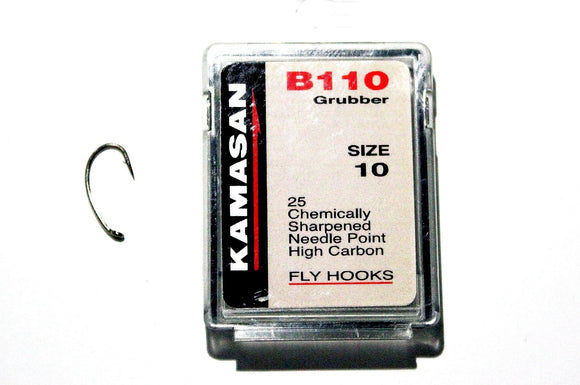 Kamasan Hooks (Pack Of 100) B160 Sproat Size 10 Trout Fly Tying Hooks