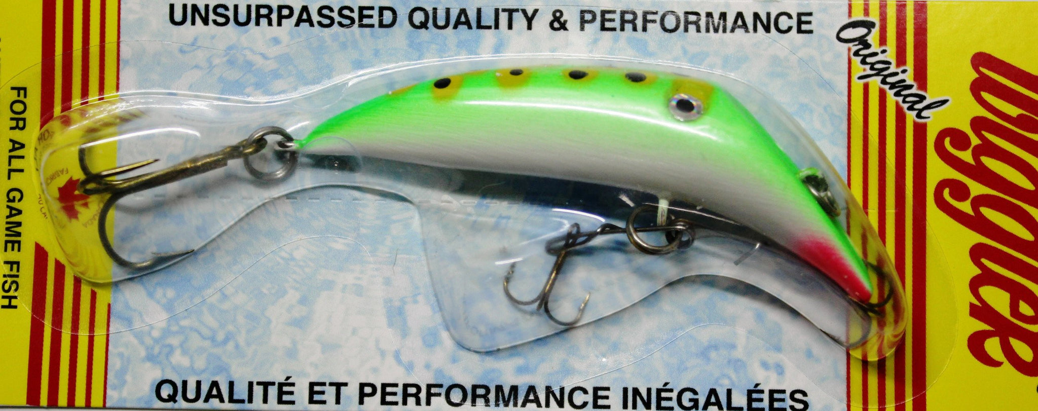 canadian wobbler fishing lure Canadian Wiggler Original 3 1/4 inch – Ultimate Fishing and Outdoors