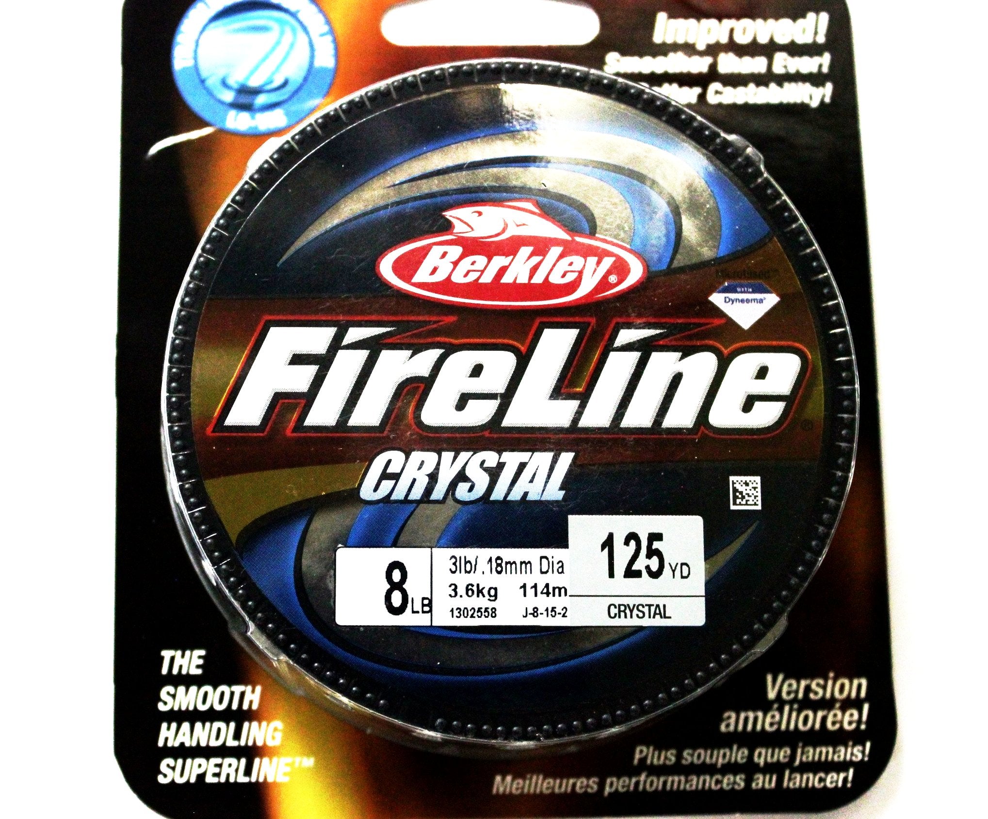 Berkley FireLine Fused Fishing Line, Crystal, 125-Yards by 20