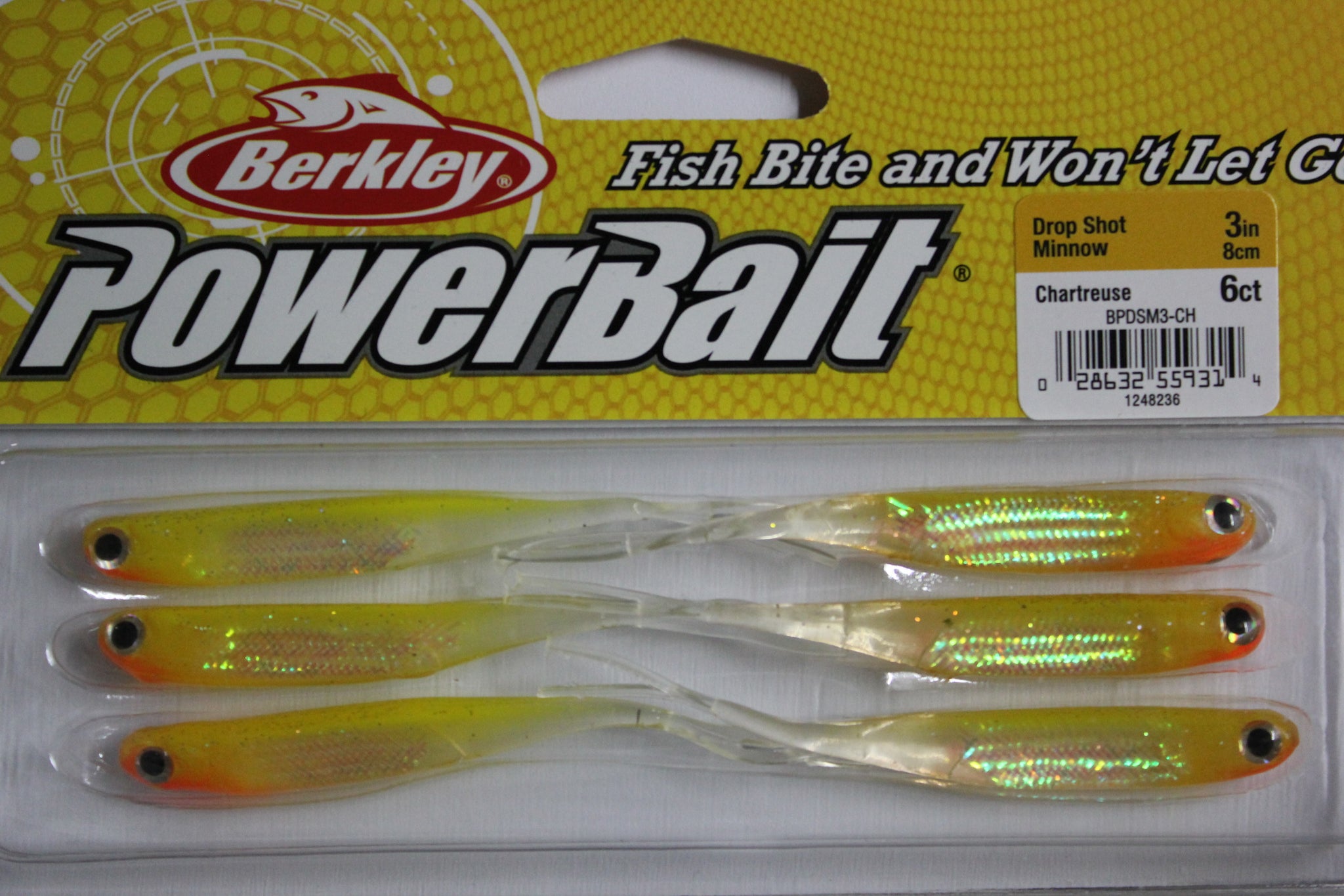 Berkley Powerbait Drop Shot Minnow 3 inch – Ultimate Fishing and