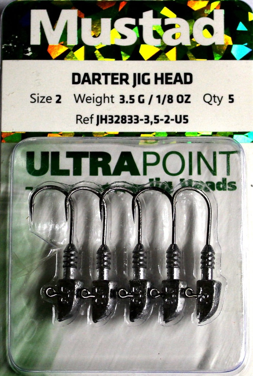 Mustad Darter Jig Heads – Ultimate Fishing and Outdoors