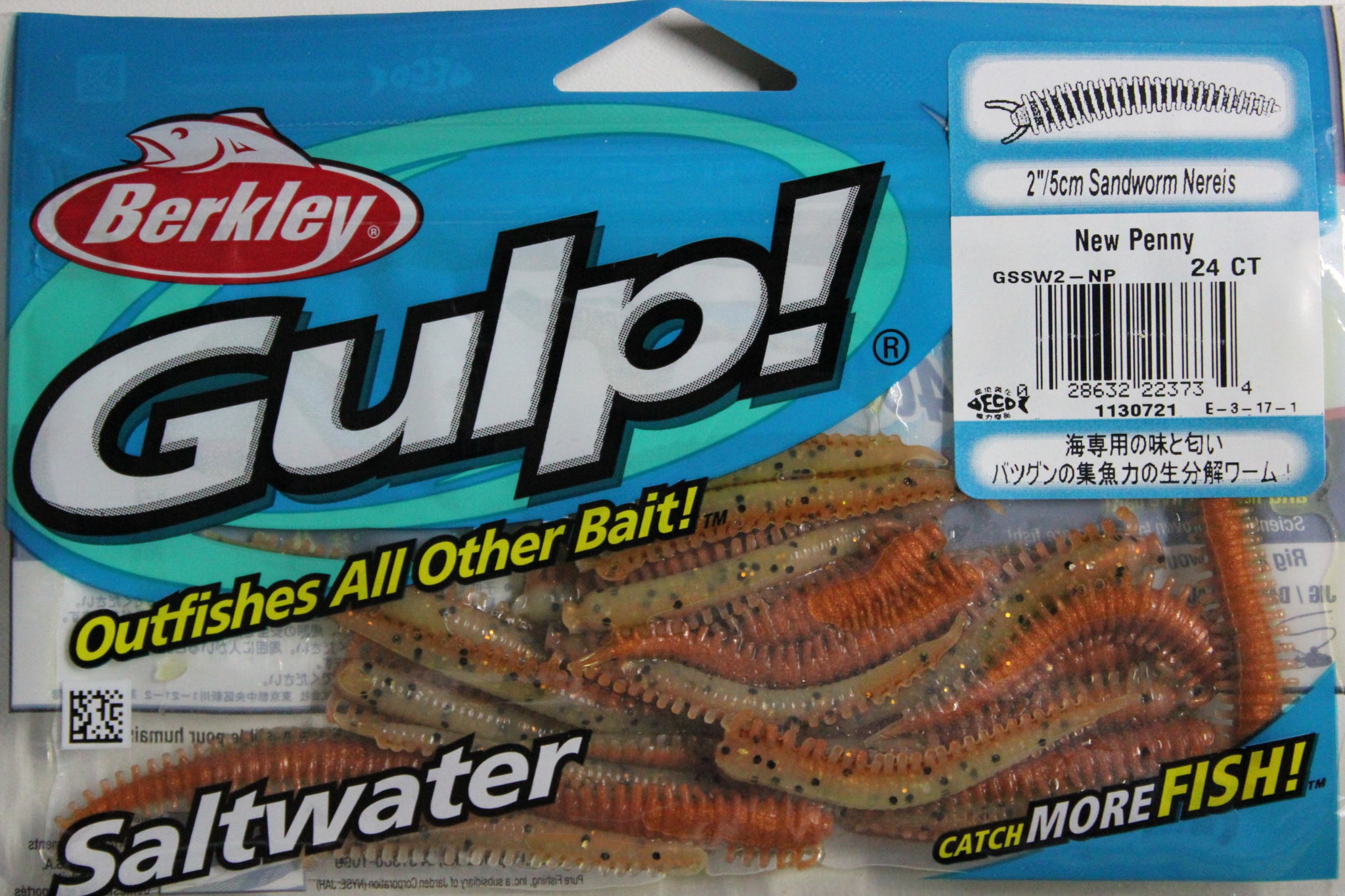 Berkley Gulp 2 Sandworm Nereis Saltwater – Ultimate Fishing and