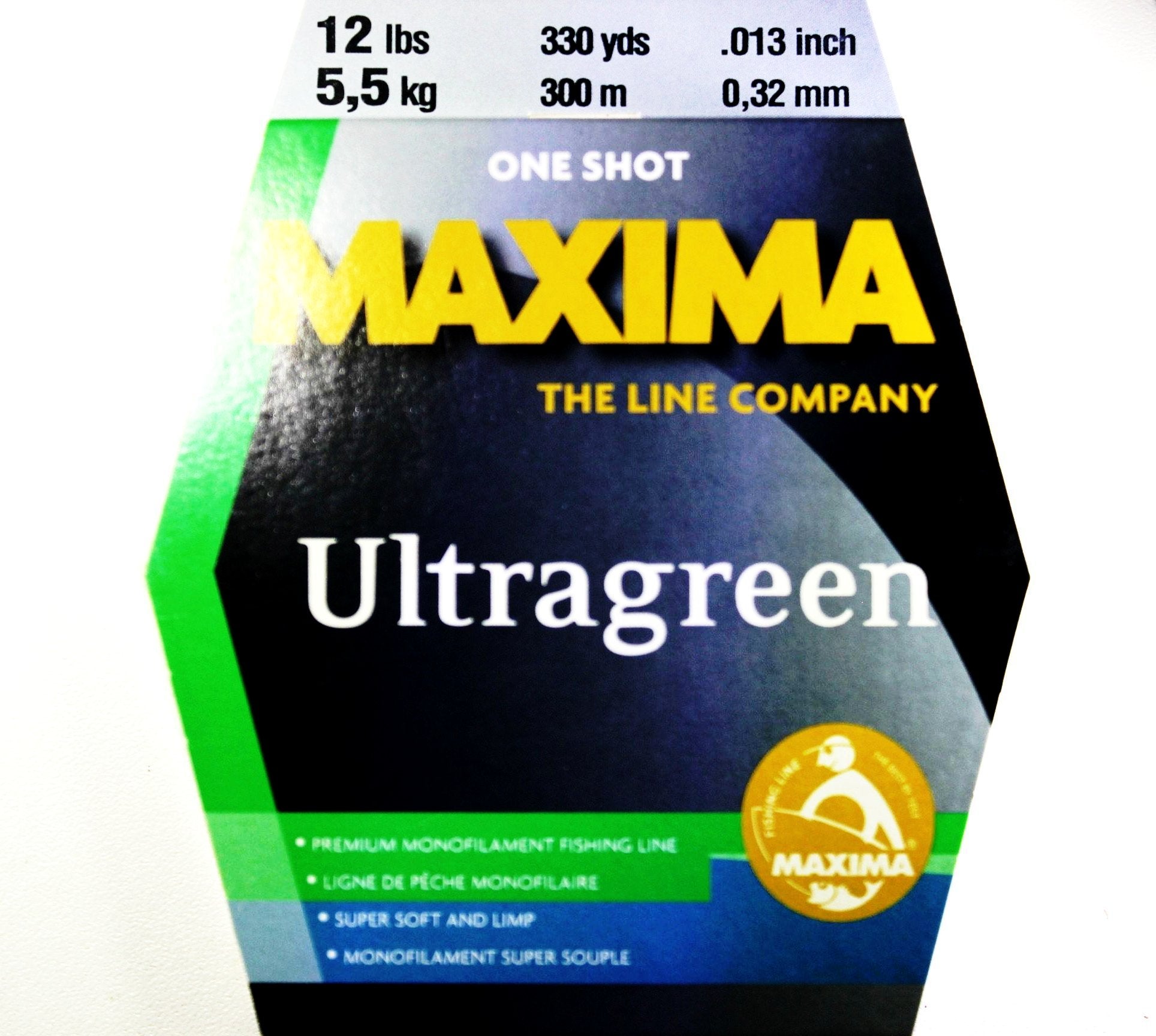 Maxima Ultragreen Fishing Line One Shot