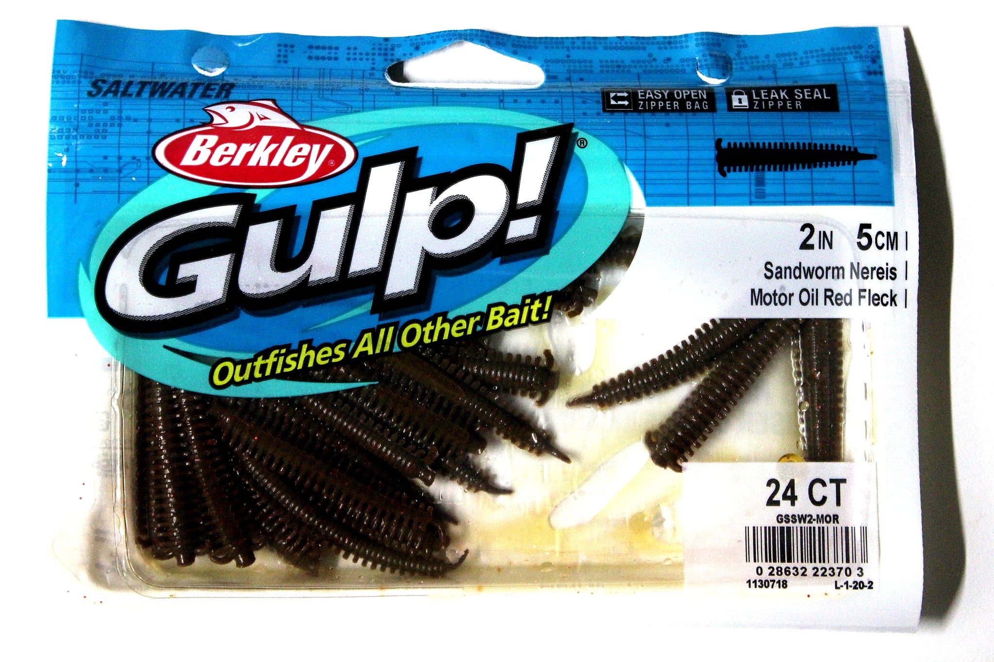 Berkley Gulp! 2 Sandworm - New Penny