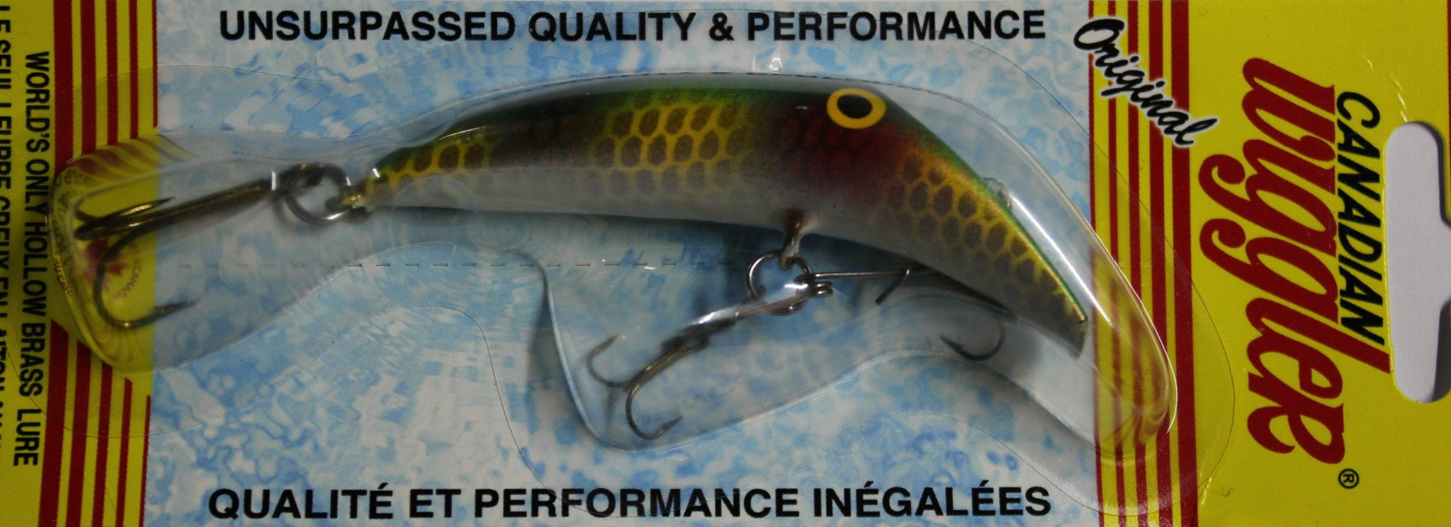 canadian wiggler fishing lure Original 3 1/4 inch – Ultimate and Outdoors Fish On The Big Color:Copper Hammer GREAT FOR Condition_New