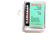 Kamasan Fly Hooks B405 Qty 25 Ideal For Dries, Emergers and Nymphs